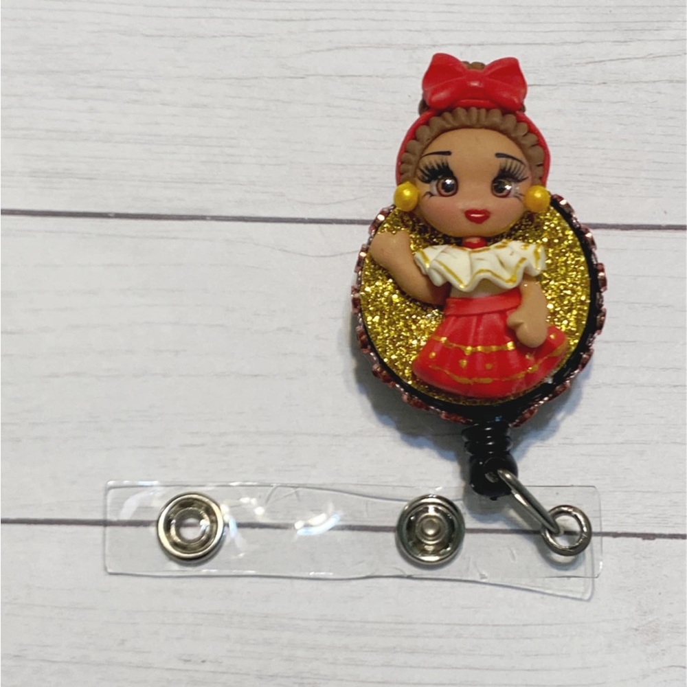 DISNEY - Encanto Dolores Badge Reel - Handmade